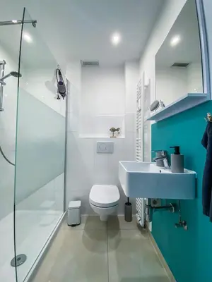Ein Badezimmer in der Unterkunft Ferienwohnung Nelia