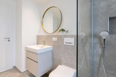 Ein Badezimmer in der Unterkunft Sturmfrei Suite 4