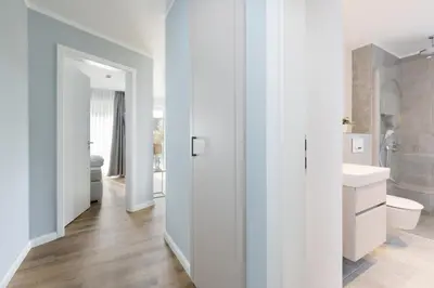 Ein Badezimmer in der Unterkunft Sturmfrei Suite 4