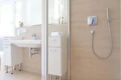 Ein Badezimmer in der Unterkunft Priwalk Vacation