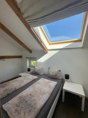 Ein Bett oder Betten in einem Zimmer der Unterkunft Kaiserhof Goldenbek
