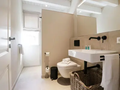 Ein Badezimmer in der Unterkunft Strandheimat