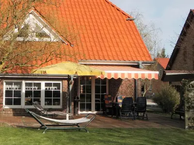 Ein Garten an der Unterkunft Sonnenblick Ferienhaus