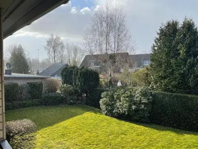 Ein Garten an der Unterkunft Wolburg