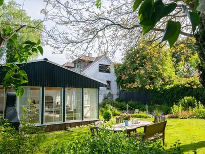 Ein Garten an der Unterkunft Lieblingsort fröhlichkeit