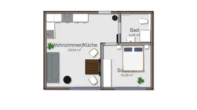 Grundriss der Unterkunft Little Dream