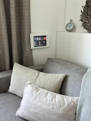Ein Sitzbereich in der Unterkunft Little Dream