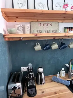 Kaffee-/Teezubehör in der Unterkunft City Apartment