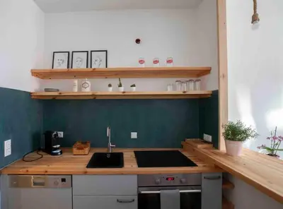 Küche/Küchenzeile in der Unterkunft City Apartment