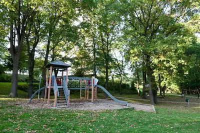 Ein Kinderspielbereich in der Unterkunft Panoramic Panoramablick Ostsee