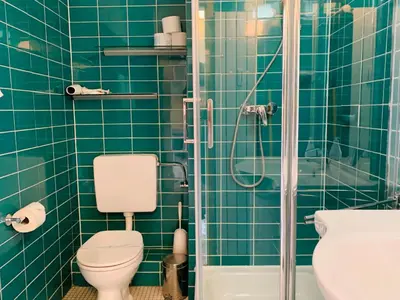 Ein Badezimmer in der Unterkunft Ostseeschwalbe am Fahrenkrog