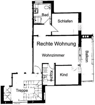 Grundriss der Unterkunft Gästehaus Annabel
