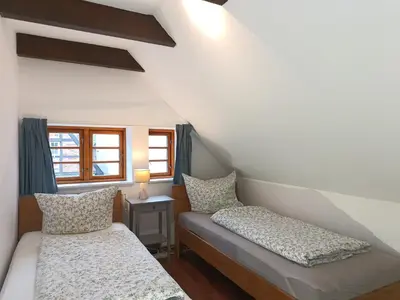 Ein Bett oder Betten in einem Zimmer der Unterkunft De Böhn