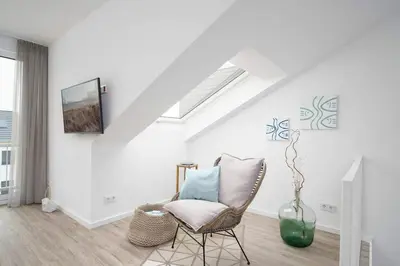 TV/Unterhaltungsangebot in der Unterkunft SEASIDE - Neubau mit Meeresblick