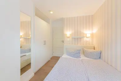 Ein Bett oder Betten in einem Zimmer der Unterkunft Ferienwohnung Odin