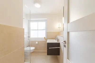 Ein Badezimmer in der Unterkunft Ferienwohnung Odin