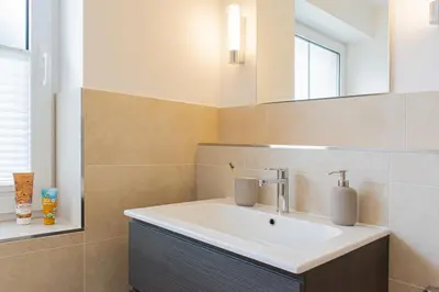 Ein Badezimmer in der Unterkunft Ferienwohnung Odin