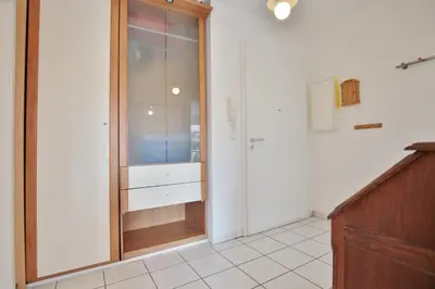 Ein Badezimmer in der Unterkunft Haus Strandstrasse 150 Appartement 11