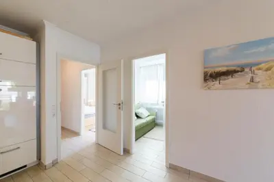 Grundriss der Unterkunft Ferienwohnung Strandleben