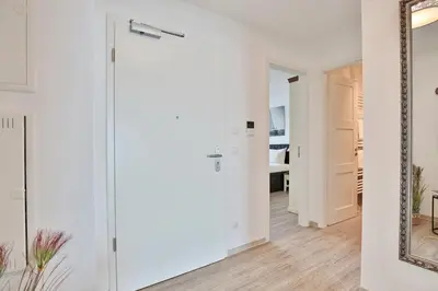 Ein Badezimmer in der Unterkunft Haus Sommertraum Haus Sommertraum, Appartement 5 