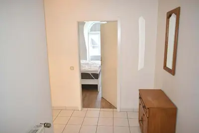 Ein Bett oder Betten in einem Zimmer der Unterkunft Haus Heß Ferienwohnung Nr 10