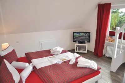 Ein Bett oder Betten in einem Zimmer der Unterkunft myOSTSEE Feeling Ferienwohnung