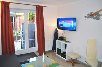 TV/Unterhaltungsangebot in der Unterkunft Villa Seestern Ferienwohnung Nr 01