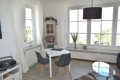 Küche/Küchenzeile in der Unterkunft Villa Seestern Ferienwohnung Nr 05