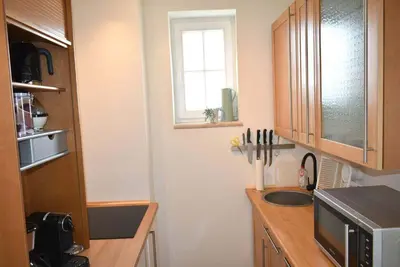 Küche/Küchenzeile in der Unterkunft Villa Seestern Ferienwohnung Nr 05