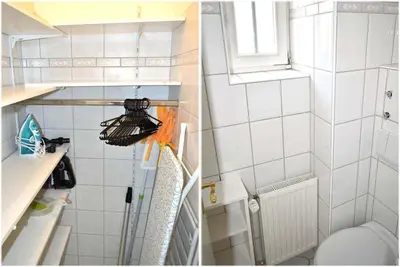 Ein Badezimmer in der Unterkunft Villa Seestern Ferienwohnung Nr 06