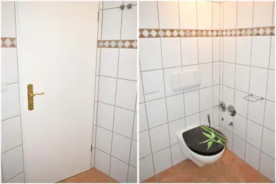 Ein Badezimmer in der Unterkunft Villa Seestern Ferienwohnung Nr 07