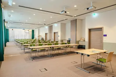 Der Geschäftsbereich oder Konferenzraum in der Unterkunft IntercityHotel Lübeck