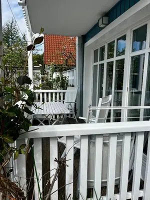 Ein Balkon oder eine Terrasse in der Unterkunft Villa Luisa