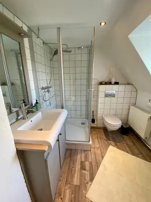 Ein Badezimmer in der Unterkunft Haus No. 16