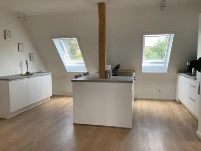 Küche/Küchenzeile in der Unterkunft Ferienwohnung kleines Glück