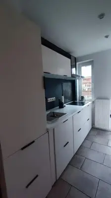 Küche/Küchenzeile in der Unterkunft Ein Haus für sich