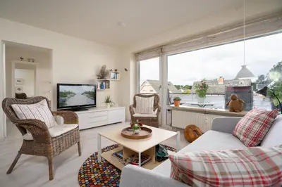 TV/Unterhaltungsangebot in der Unterkunft DKK1f Ferienwohnung 