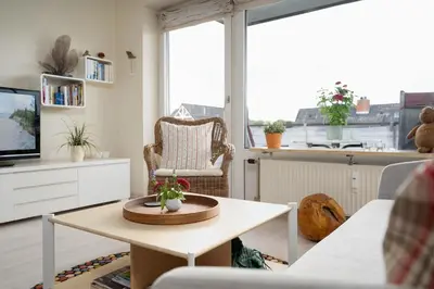 TV/Unterhaltungsangebot in der Unterkunft DKK1f Ferienwohnung 