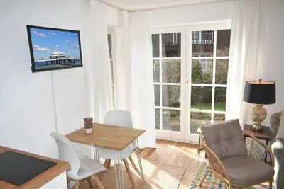 TV/Unterhaltungsangebot in der Unterkunft Am Rosenhain 11 Ferienwohnung Nr 01
