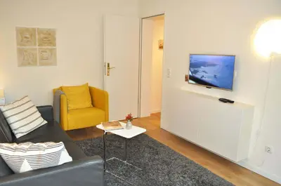 TV/Unterhaltungsangebot in der Unterkunft App 44 Seestern Ferienwohnung