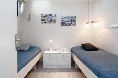 Ein Bett oder Betten in einem Zimmer der Unterkunft Ferienpark Sierksdorf App 354