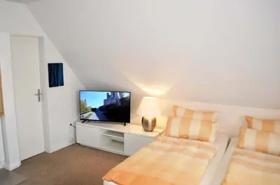 TV/Unterhaltungsangebot in der Unterkunft Gästehaus Steinhardt Ferienwohnung Nr 03