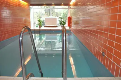 Der Swimmingpool an oder in der Nähe von Haus Adria Ferienwohnung Nr 06