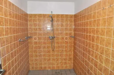 Ein Badezimmer in der Unterkunft Haus Adria Ferienwohnung Nr 06