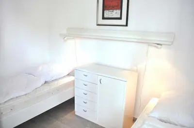 Ein Bett oder Betten in einem Zimmer der Unterkunft Haus Dorothea Ferienwohnung Nr 02