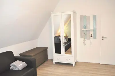 Ein Sitzbereich in der Unterkunft Haus Seehase Ferienwohnung Nr 03