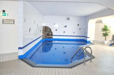 Der Swimmingpool an oder in der Nähe von Haus Windrose Ferienwohnung Nr 03
