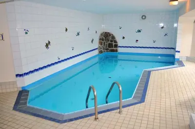 Der Swimmingpool an oder in der Nähe von Haus Windrose Ferienwohnung Nr 16