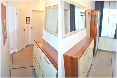 Ein Badezimmer in der Unterkunft Ostseeallee 11 Ferienwohnung Nr 03