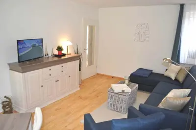 TV/Unterhaltungsangebot in der Unterkunft Ostseeallee 11 Ferienwohnung Rauschen